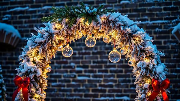 Embellissez vos fêtes avec notre arche déco pour noël !